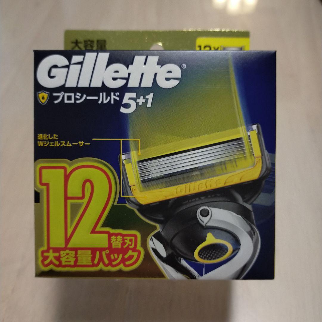 正規品　ジレット　プロシールド　替刃　12個入り