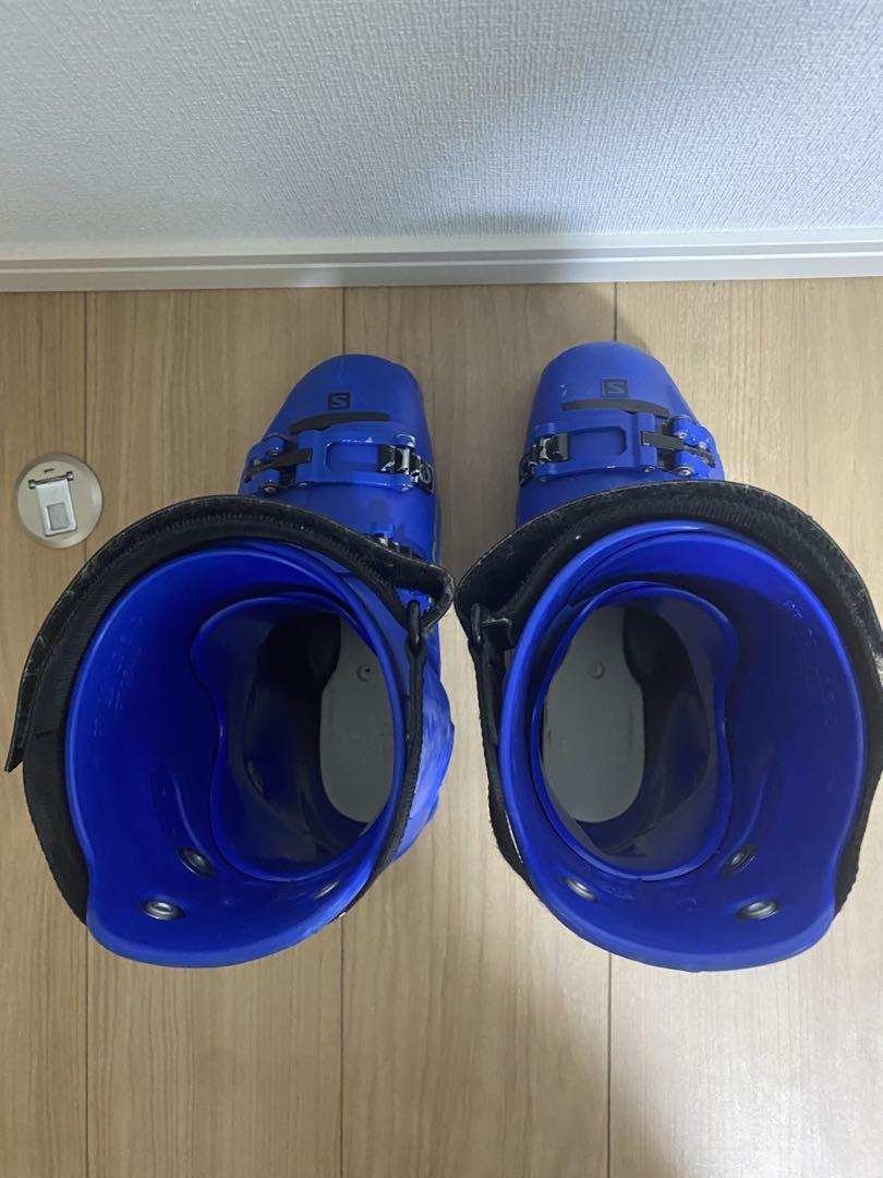 SALOMON S/RACE 90 26.5 中古ブーツ 青 スキー