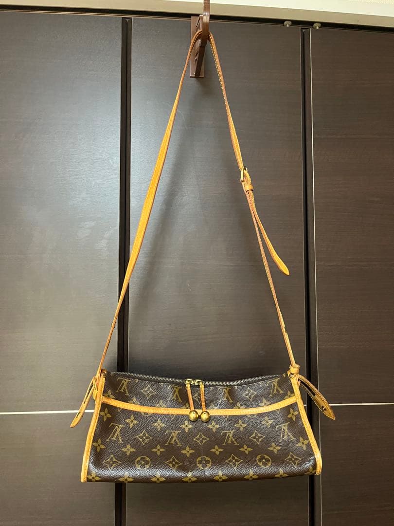 ヴィトン ポパンクール ロン モノグラム ショルダーバッグ