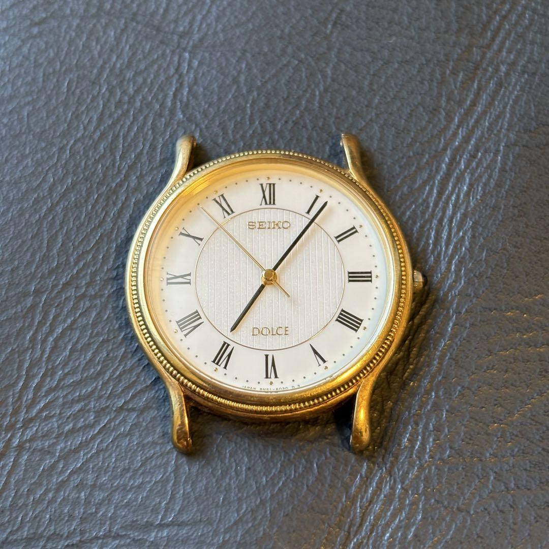 SEIKO DOLCE ゴールドケース 腕時計　18KT セイコー　ドルチェ
