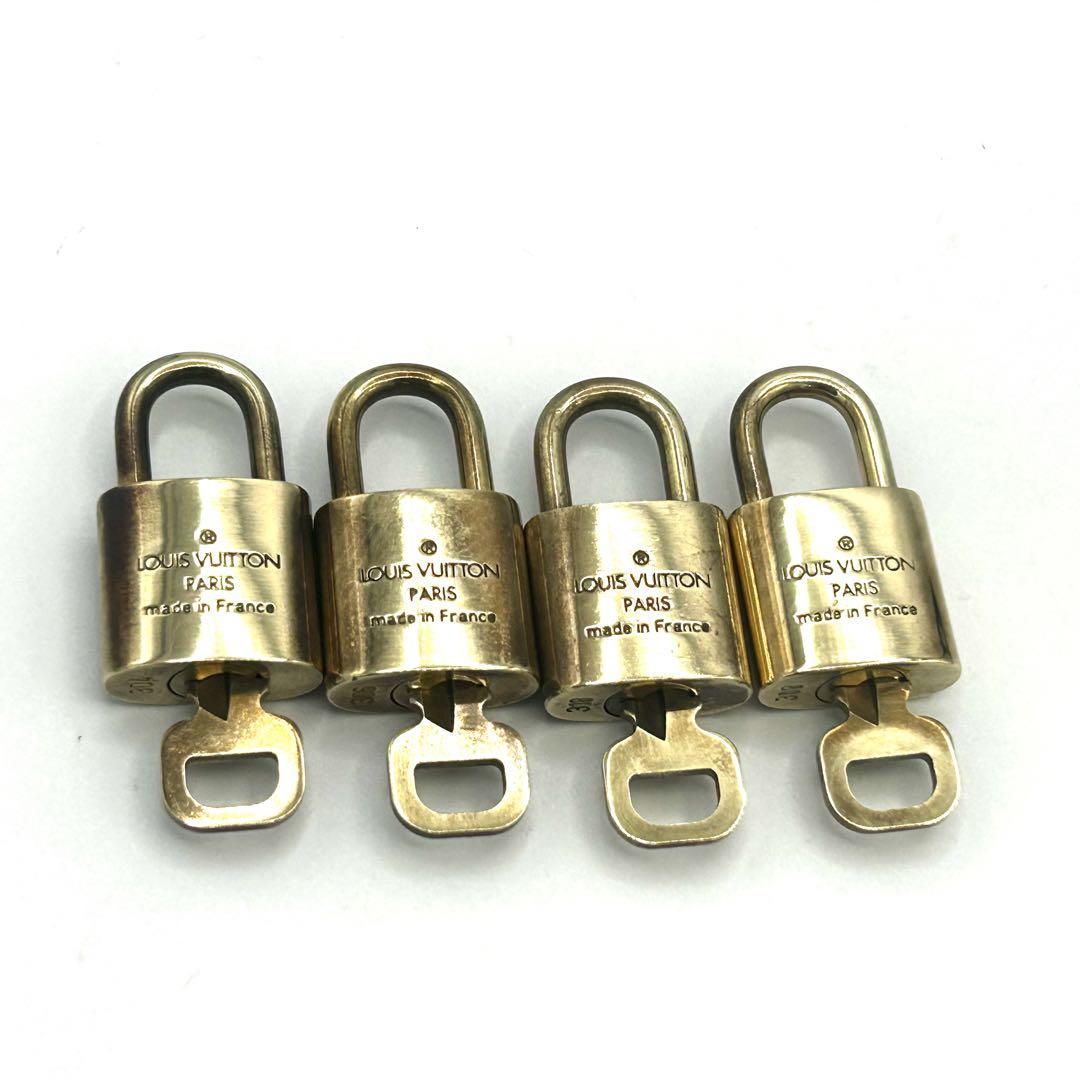 【セット品】ルイヴィトン パドロック 南京錠 4点セット
