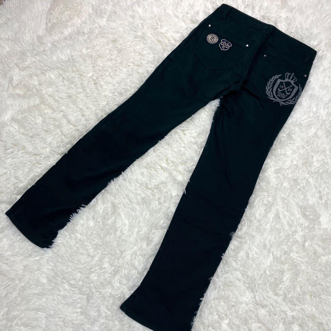 新品 PEARLEY GATES パーリーゲイツ ストレッチロングパンツ 緑 1