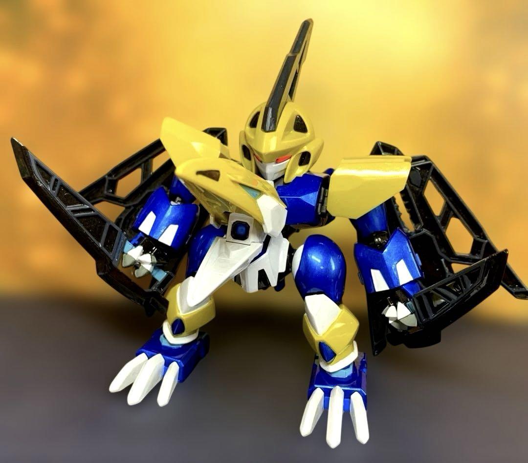 魔神創造伝ワタルプラモデル8体 (少しオリジナル塗装済み/組み立て済み)
