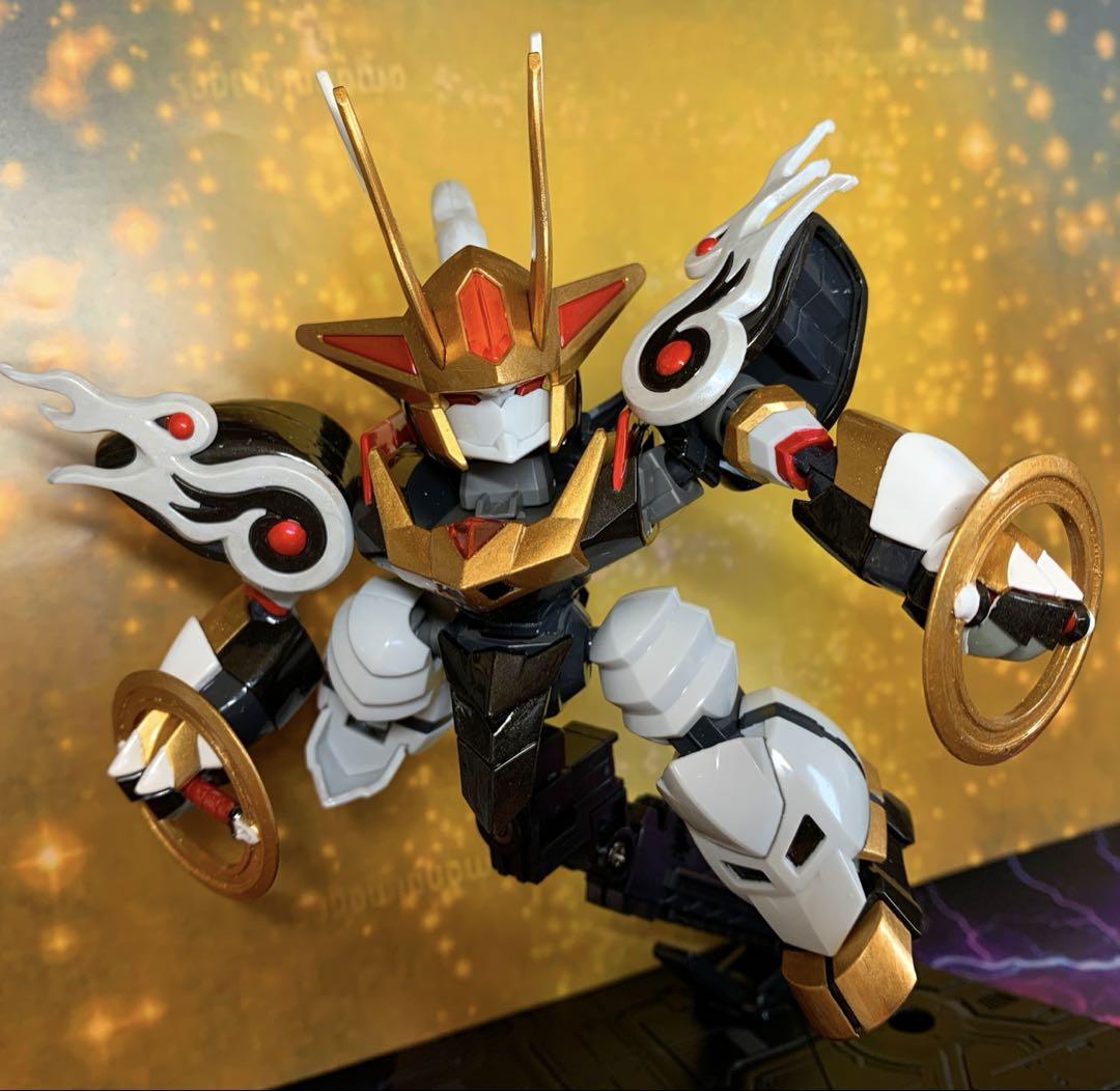 魔神創造伝ワタルプラモデル8体 (少しオリジナル塗装済み/組み立て済み)