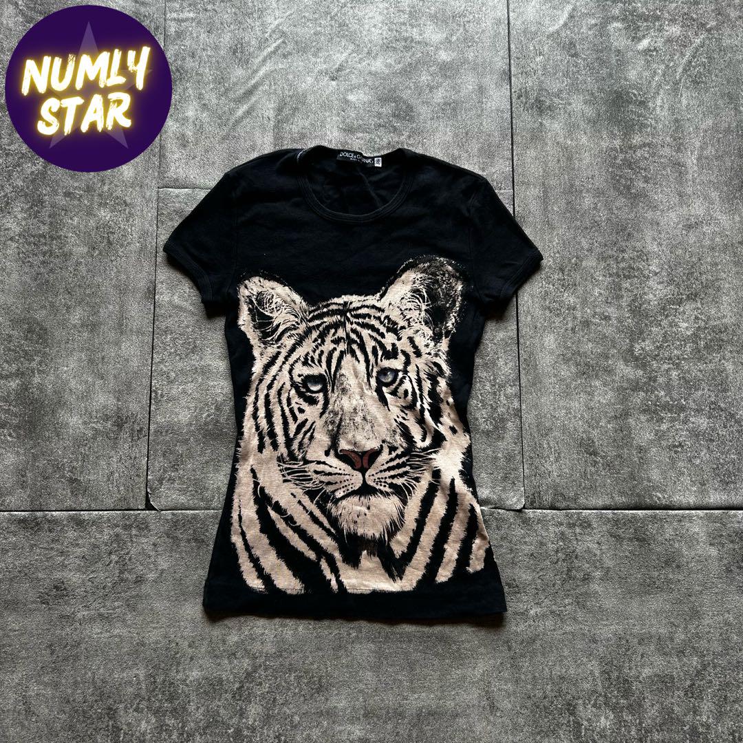 トップス archive dolce&gabbana tiger t-shirt