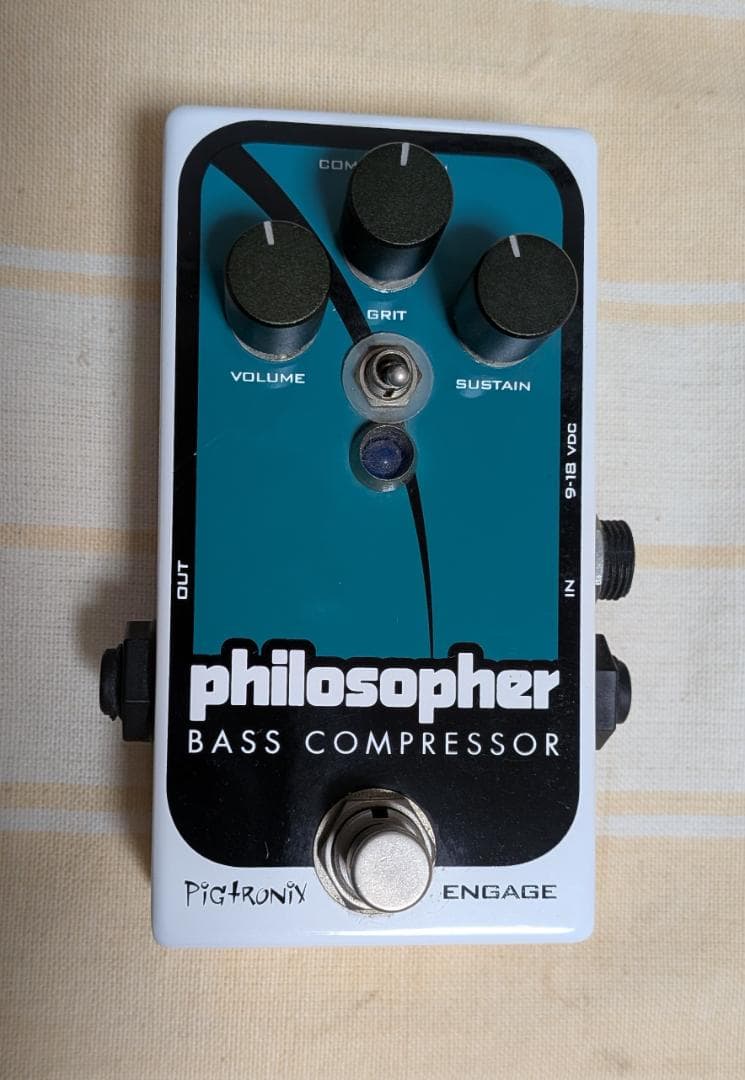 Pigtronix philosopher BASS COMPRESSOR Pigtronix philosopher BASS COMPRESSOR