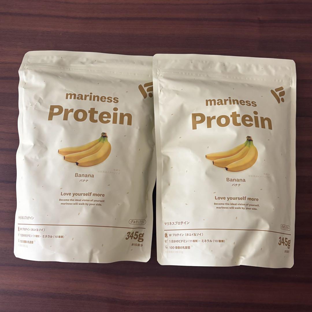 mariness Protein マリネスプロテイン バナナ 345g