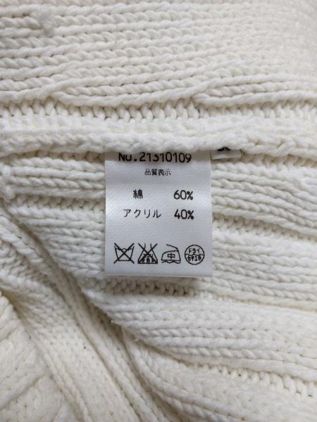 OLD ENGLAND 綿カーディガン オフホワイト サイズ36号
