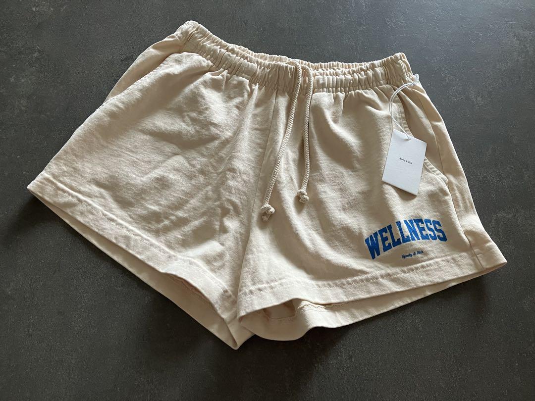 makapuu　SPORTY＆RICH ロゴショートパンツ　S