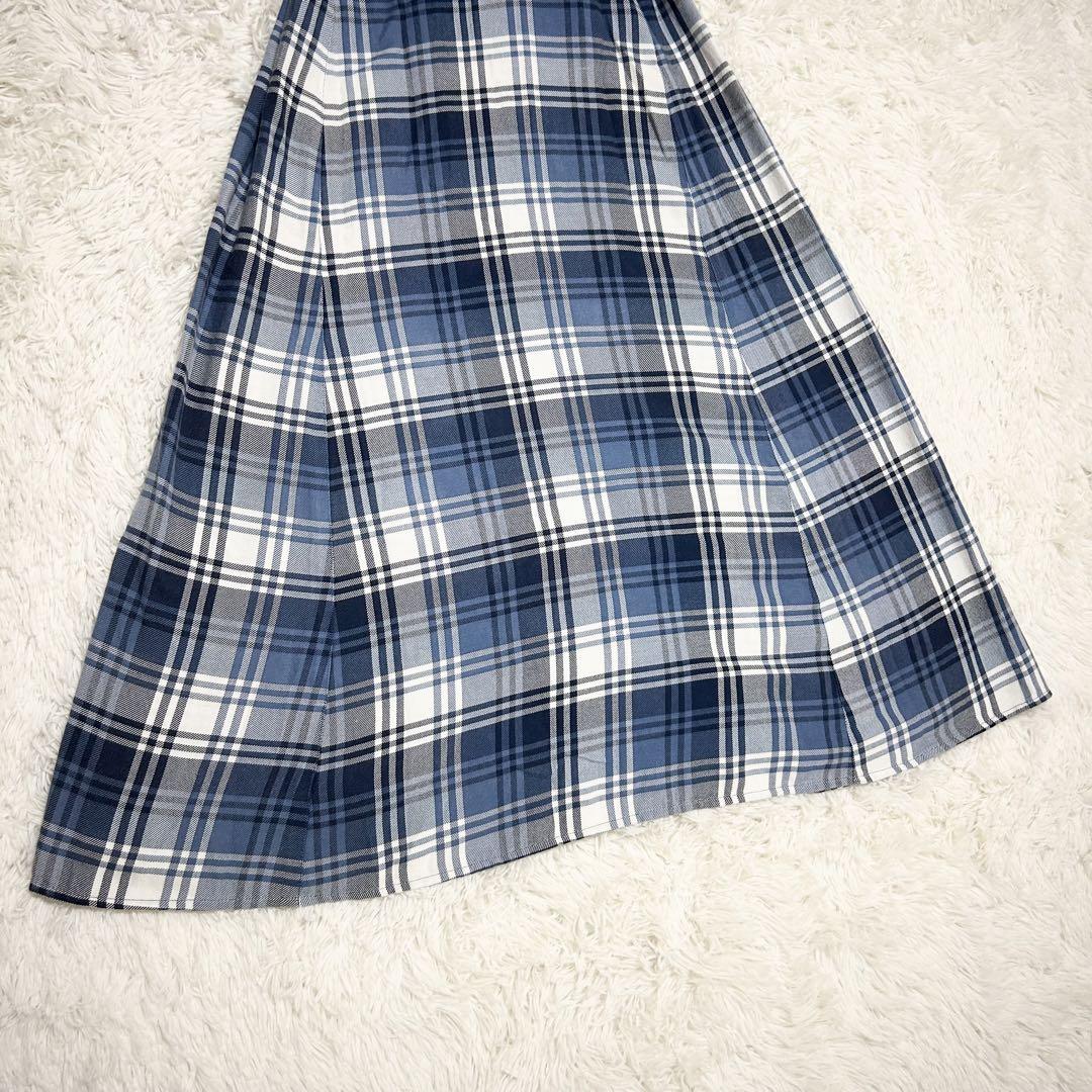 新品タグ付き 現行 ポロラルフローレン シャツワンピ マドラスチェック インド綿 画像6