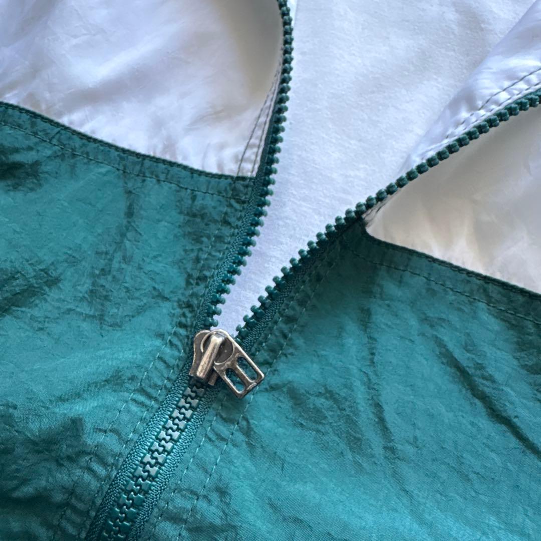 90's NIKE 3tone design nylon jacket