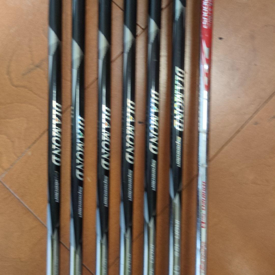 EPON AF-505 アイアンセット 7本 ダイヤモンドシャフト AF-505 BK - EPON GOLF Official（エポンゴルフ）