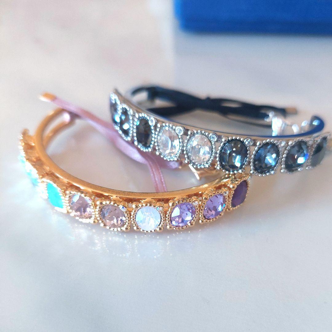 100%正規品 Rosette SWAROVSKI バングル Bracelet スワロフスキー アクセサリー