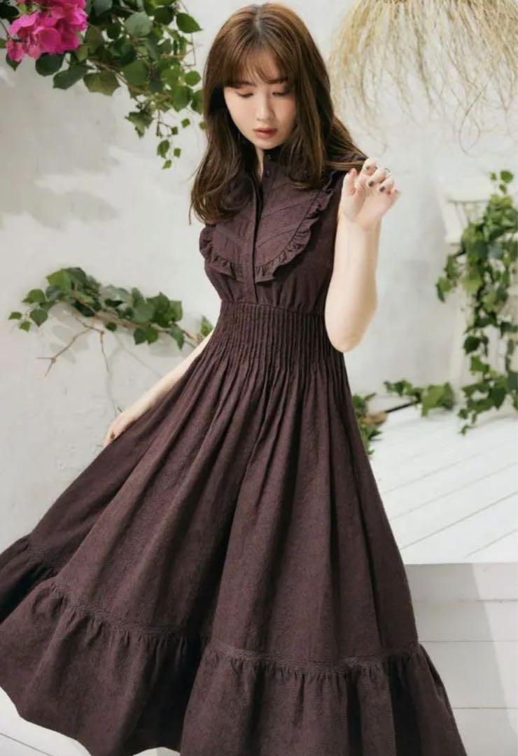 Paisley Cotton Lace Long Dress Herlipto Paisley Cotton Lace Long Dress Herlipto