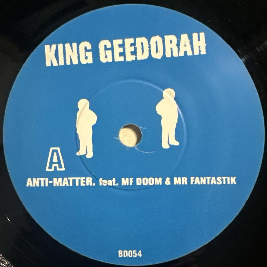 UK オリジナル KING GEEDORAH / ANTI-MATTER