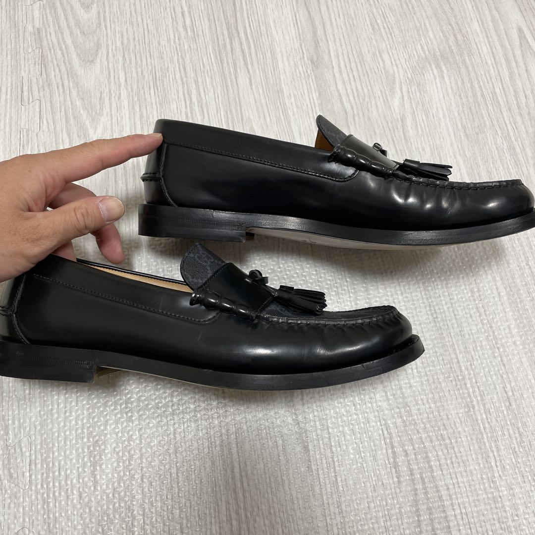 【美品】24SS 定価15万 GUCCI グッチ GGスプリーム ローファー