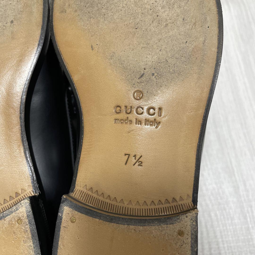 【美品】24SS 定価15万 GUCCI グッチ GGスプリーム ローファー