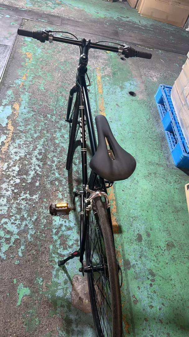 中古 XLEAT XC-009 クロスバイク 21段変速　ブラック