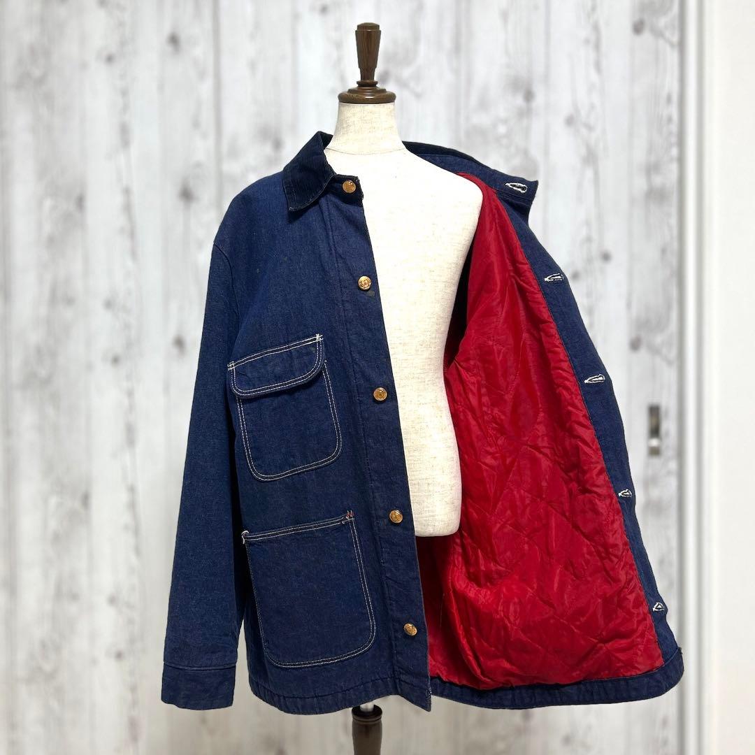 70年代wranglerラングラー/カバーオール/デニムジャケット/40 70年代wranglerラングラー/カバーオール/デニムジャケット/40