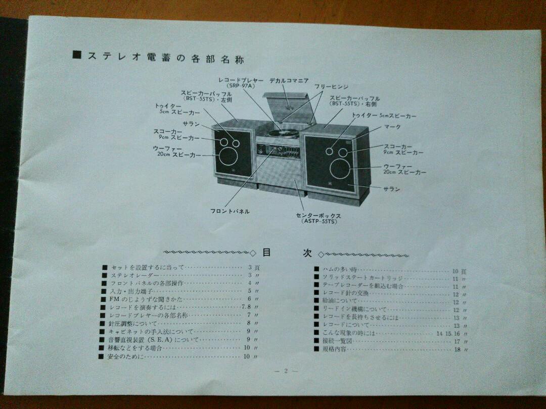Yazu！アンプのみ！VictorセパレートステレオSSL-55TS
