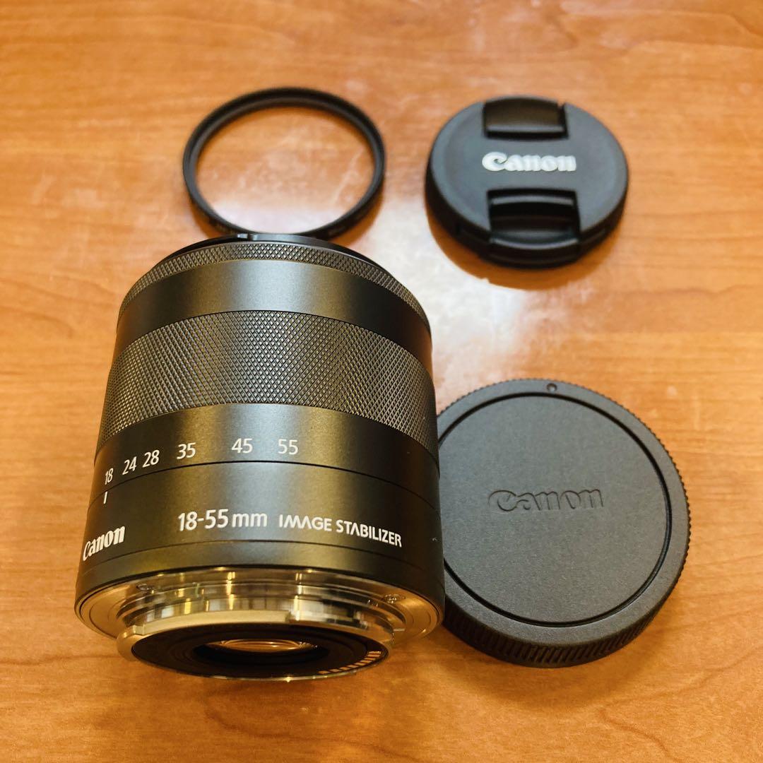 Canon EF-M 18-55mm IS ズームレンズ - メルカリ