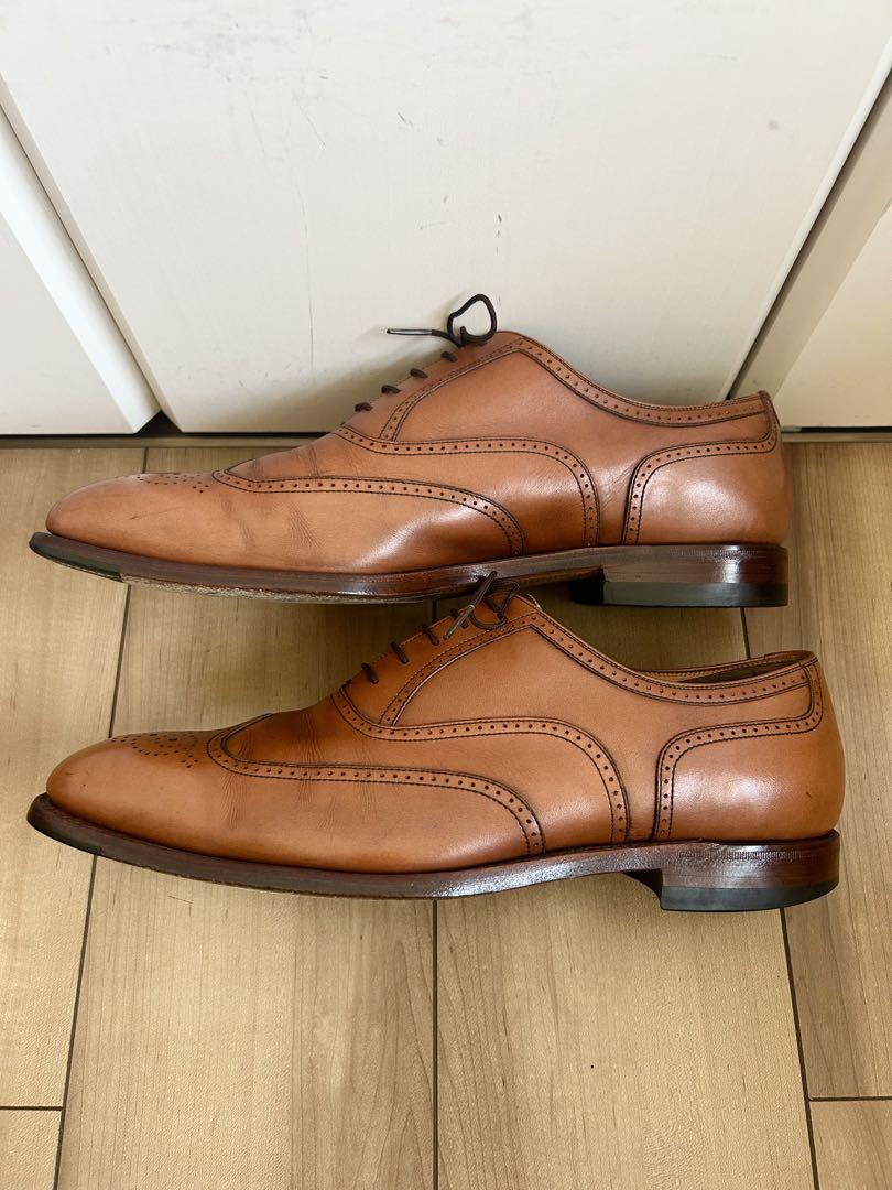 【美品】SCOTCHGRAIN スコッチグレイン ウイングチップ 27cm