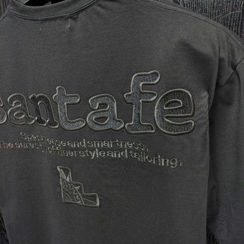 サンタフェ santafe Tシャツ ビッグシルエット ロゴ 50 LLサイズi - T