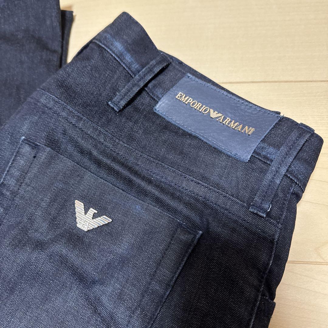 エンポリオアルマーニ ★ダークブルーデニム32 EMPORIO ARMANI ダークブルーデニム - メルカリ