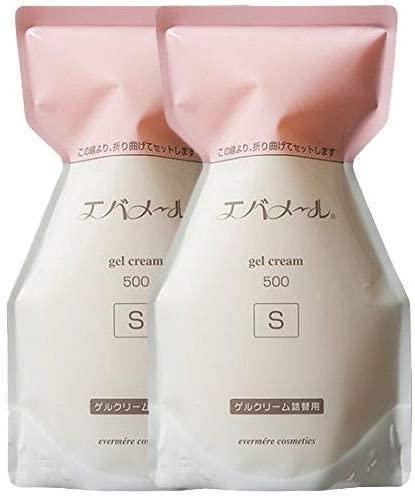 エバメール ゲルクリーム 詰替500g 2個セット 【☆安心の定価販売☆】 エバメール ゲルクリーム 詰替500g 2個セット 【☆安心の定価販売☆】