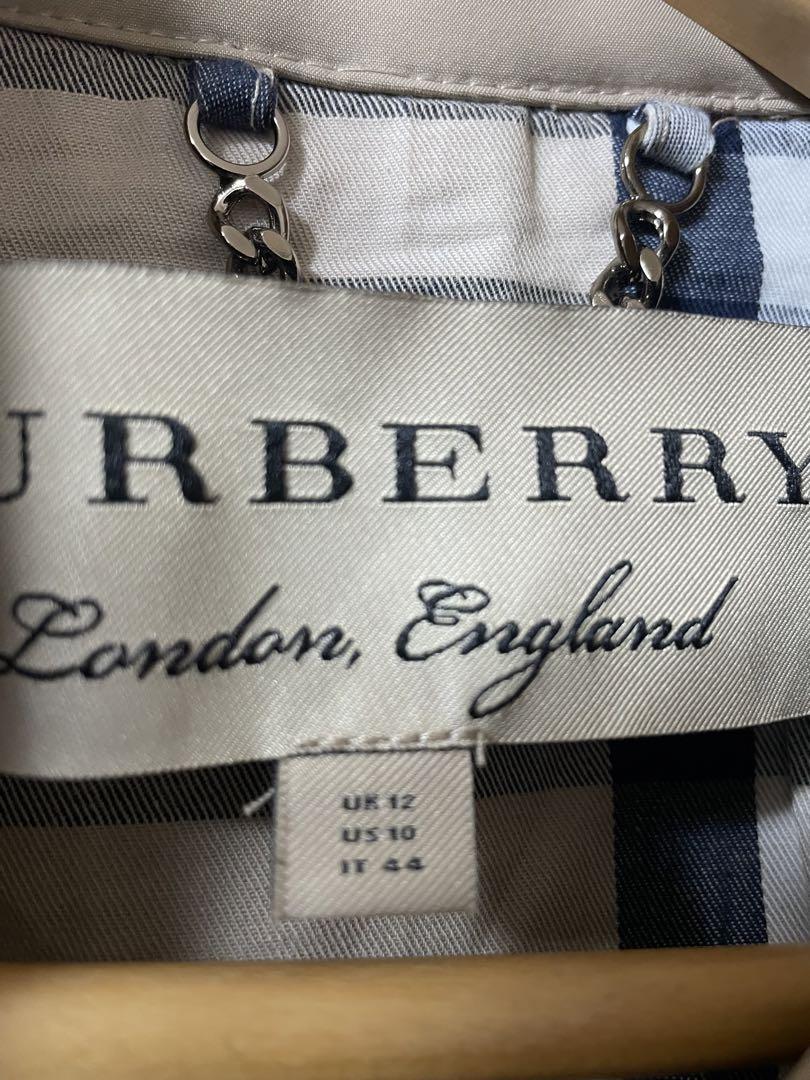 BURBERRY LONDON 英国製　トレンチコート　メガチェック　中古　美品