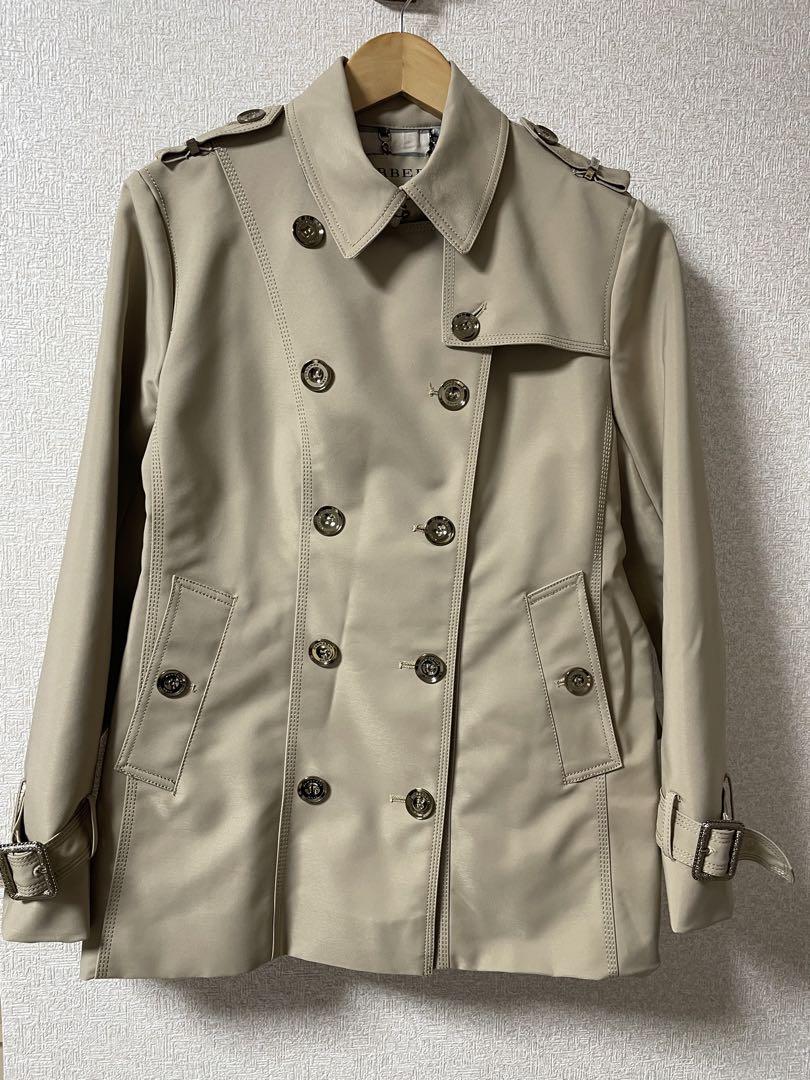 BURBERRY LONDON 英国製　トレンチコート　メガチェック　中古　美品
