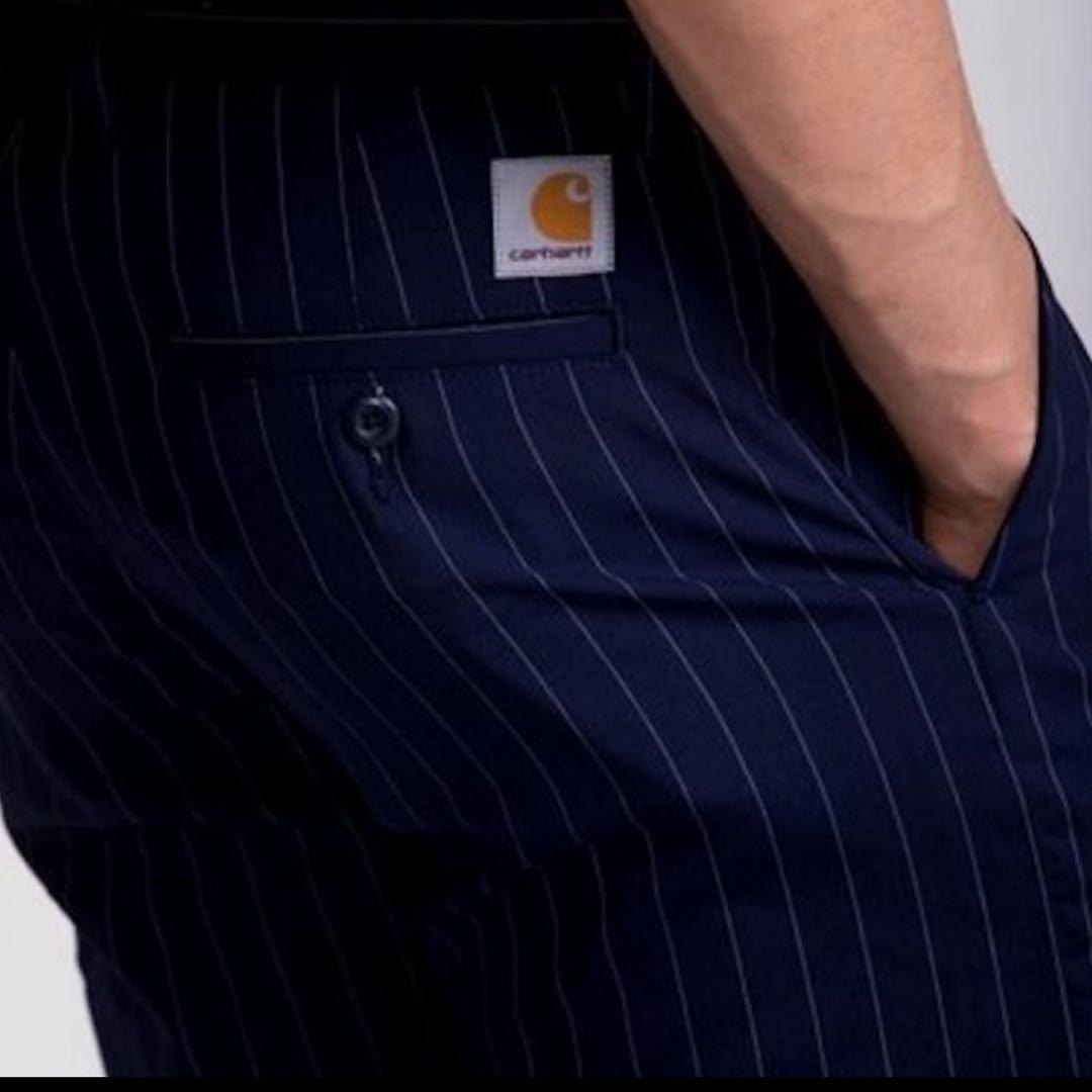 Carhartt Wip Johnson Shorts Navy 新品 タグ付き