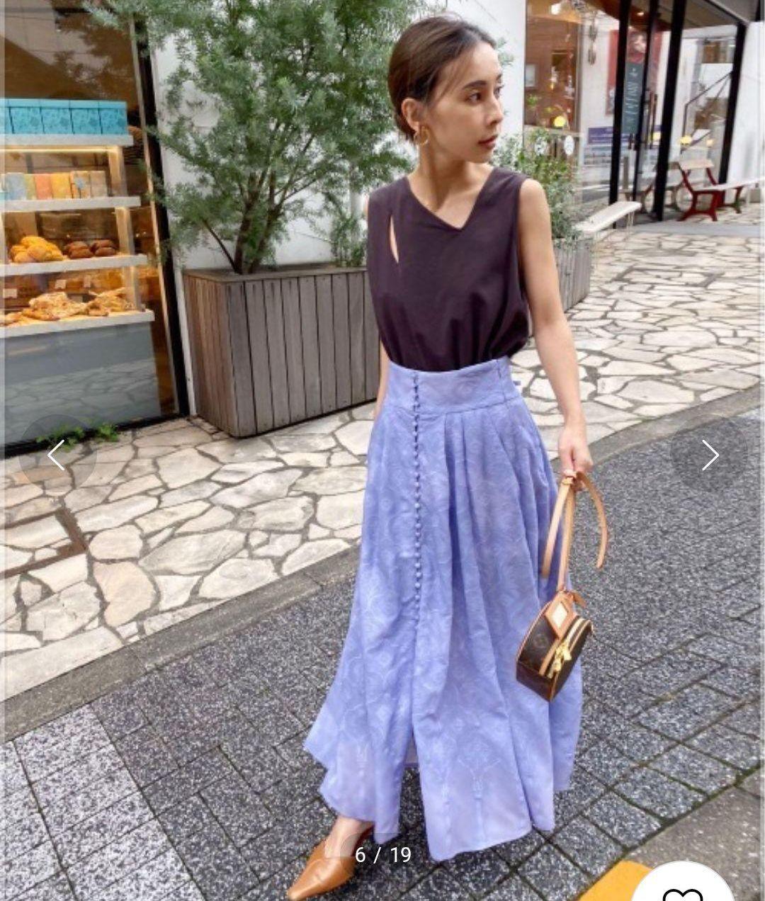 SALE AMERI MEDI LAMP EMBROIDERY SKIRT 美品 iTMaW-m49815497031 限定SALE得価