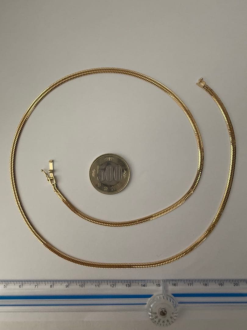 K18喜平ネックレス 12面トリプルカット 約60cm K18喜平ネックレス 12面トリプルカット 約60cm