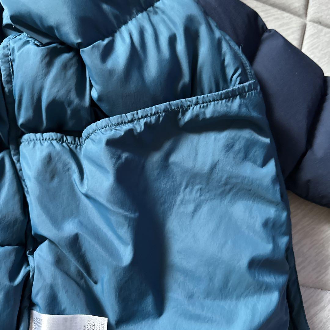 美品　モンベル　ウインドストッパー ダウンパーカ Kid's 　150