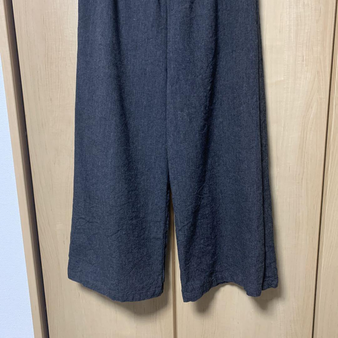 fog linen work   ウールリネン ワイドパンツ