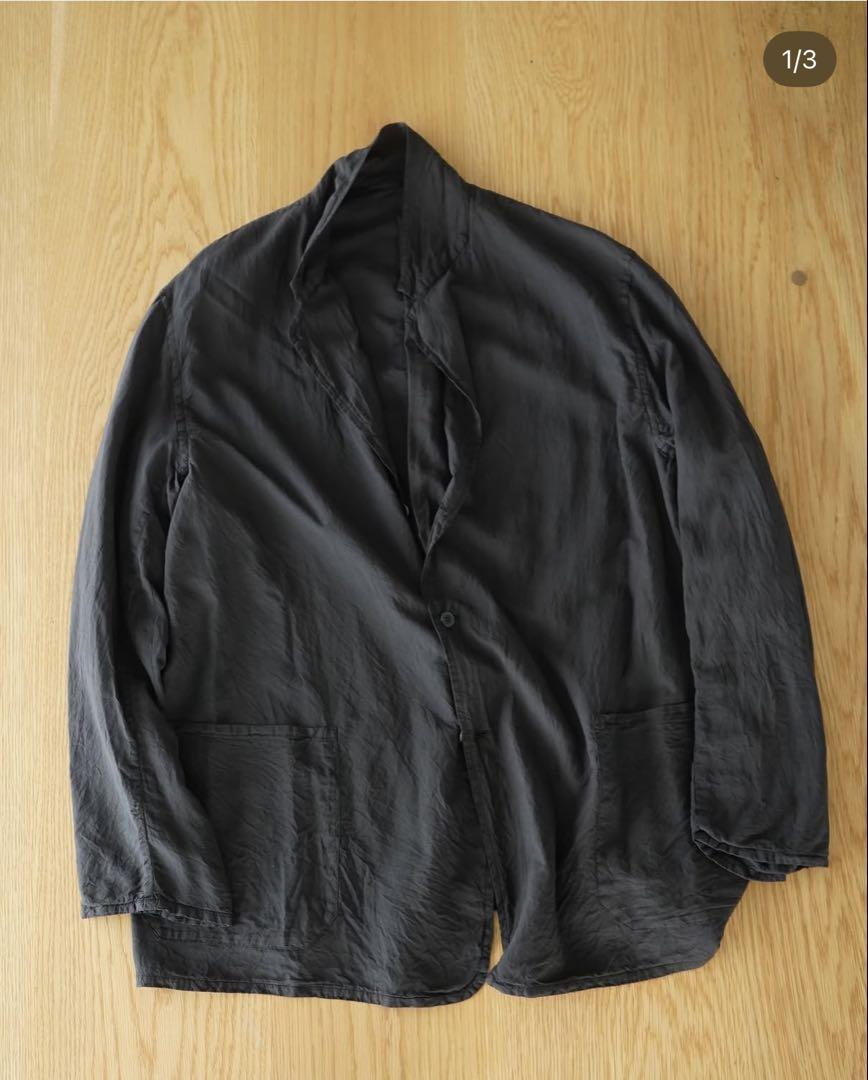 COMOLI 25SS シルク製品染ジャケット　サイズ1