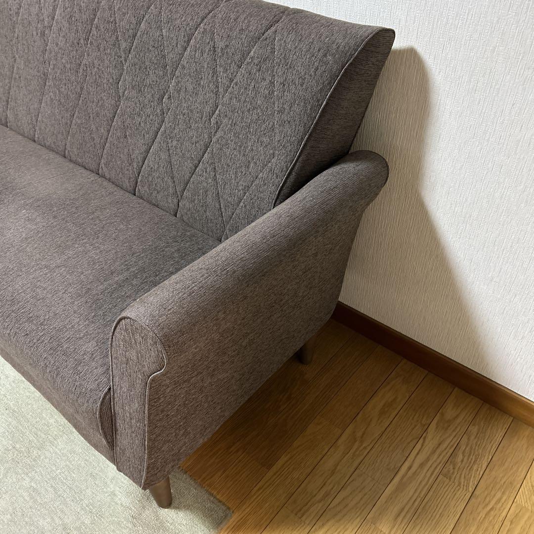 ソファー　ブラウン