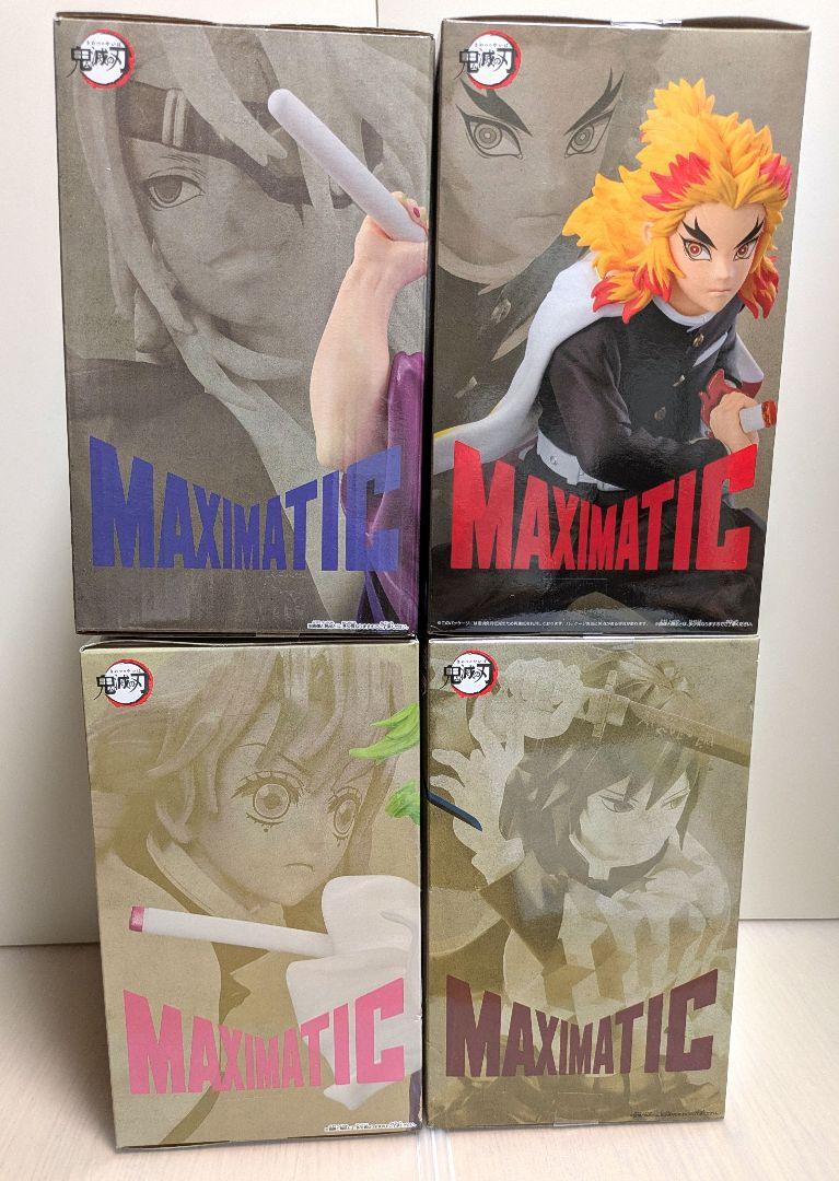 鬼滅の刃　フィギュア　マキシマティック　煉獄　宇髄　伊黒　まとめ売り バンダイナムコエンターテインメント 中古 未開封品 MAXIMATIC