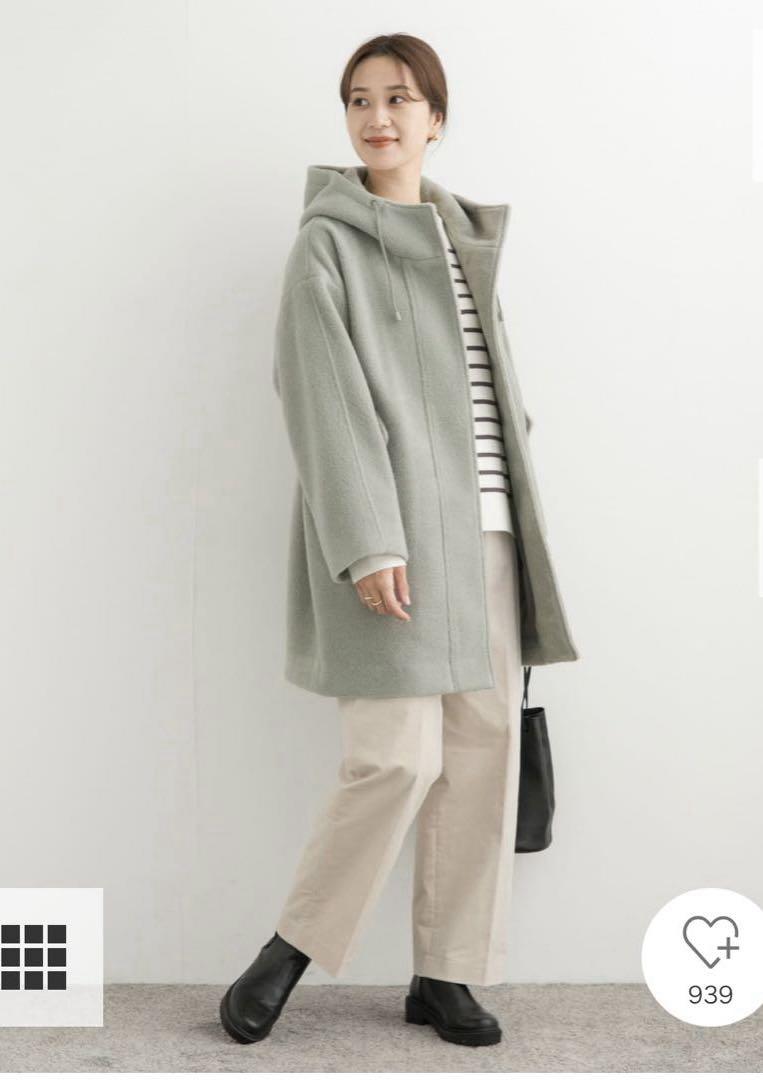 アーバンリサーチ ドアーズ　ループフードコート　美品