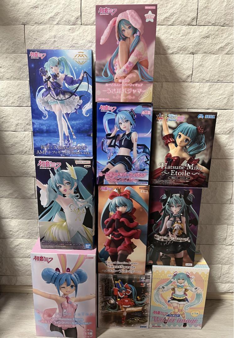 新品・未開封】初音ミク フィギュア9体セット