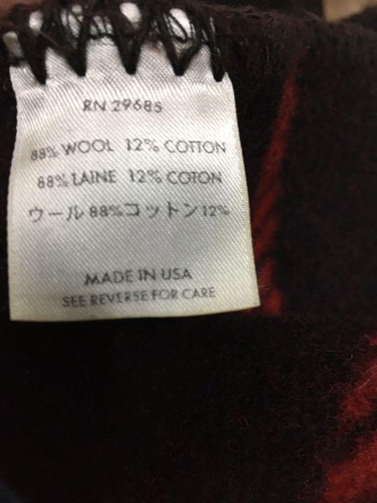 Made in USA pendleton ブランケット