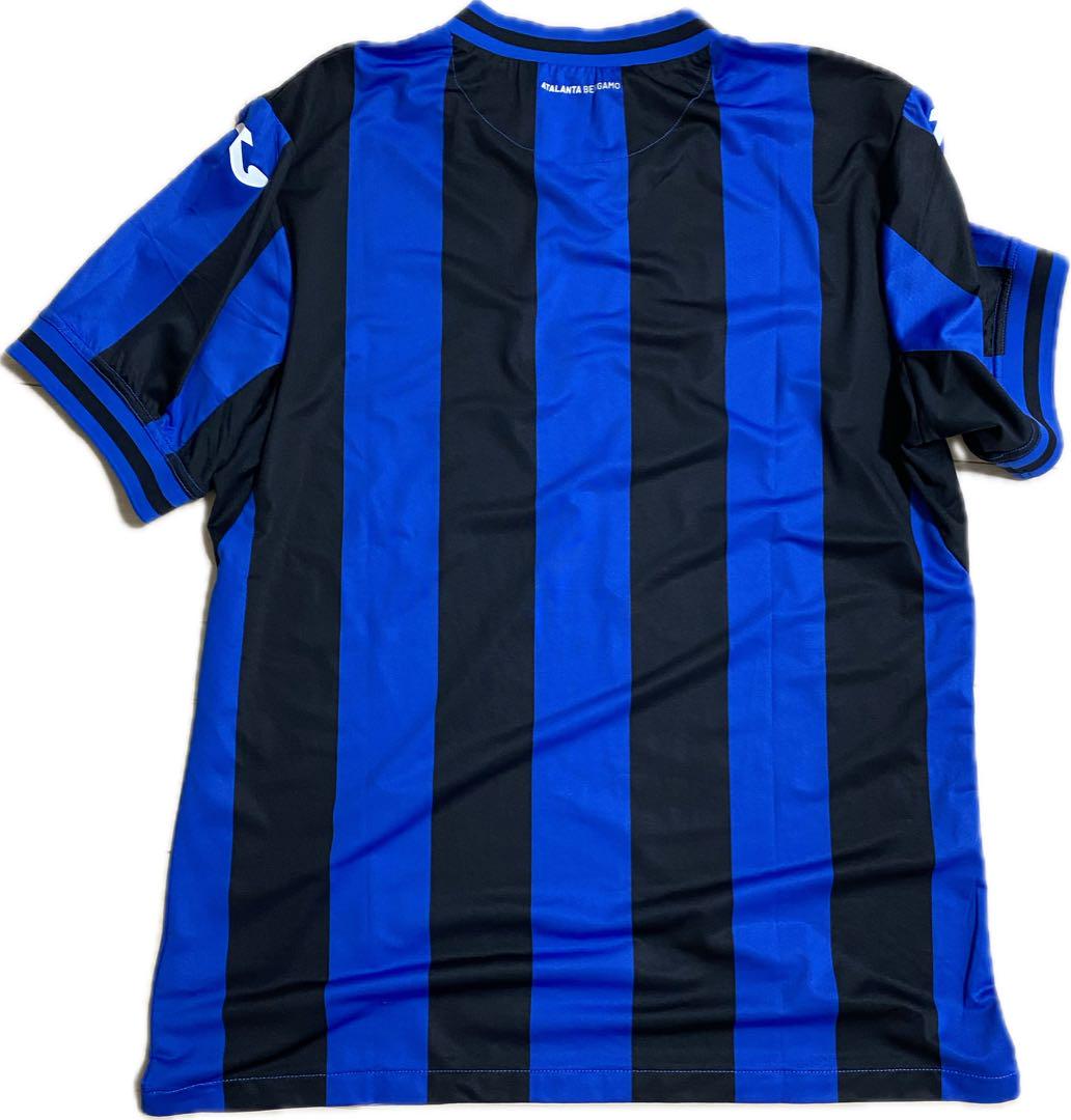 Joma サッカーシャツ XL 青黒ストライプ　アタランタ