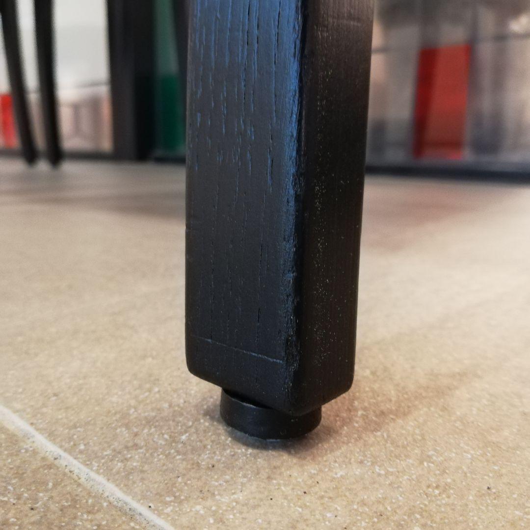 ◇リフレッシュ品　天童木工　ダイニングチェア / スタッキングチェア4脚セット