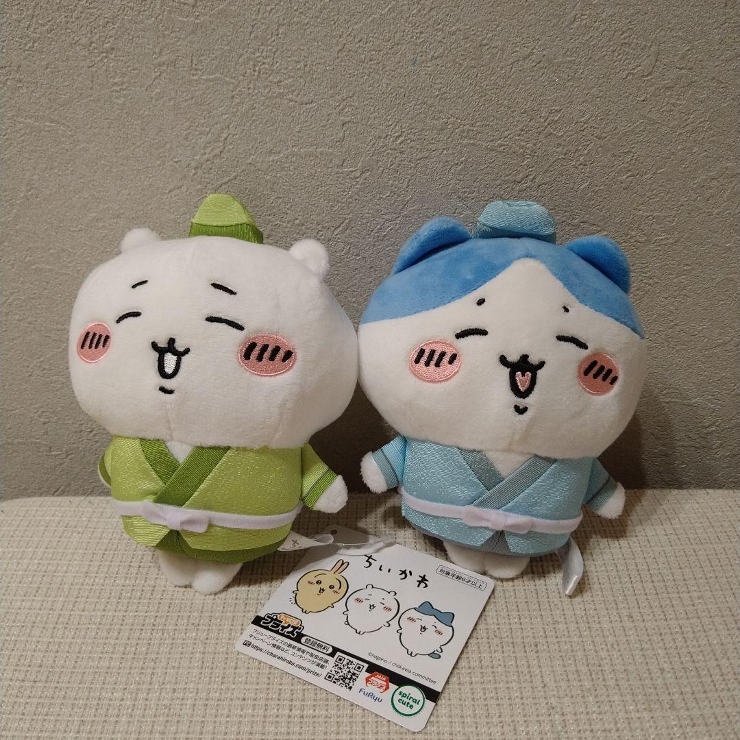 ちいかわ プライズ 七夕 ぬいぐるみ ちいかわ ハチワレ うさぎ 全3種 ちいかわ 七夕ぬいぐるみ ちいかわ はちわれ