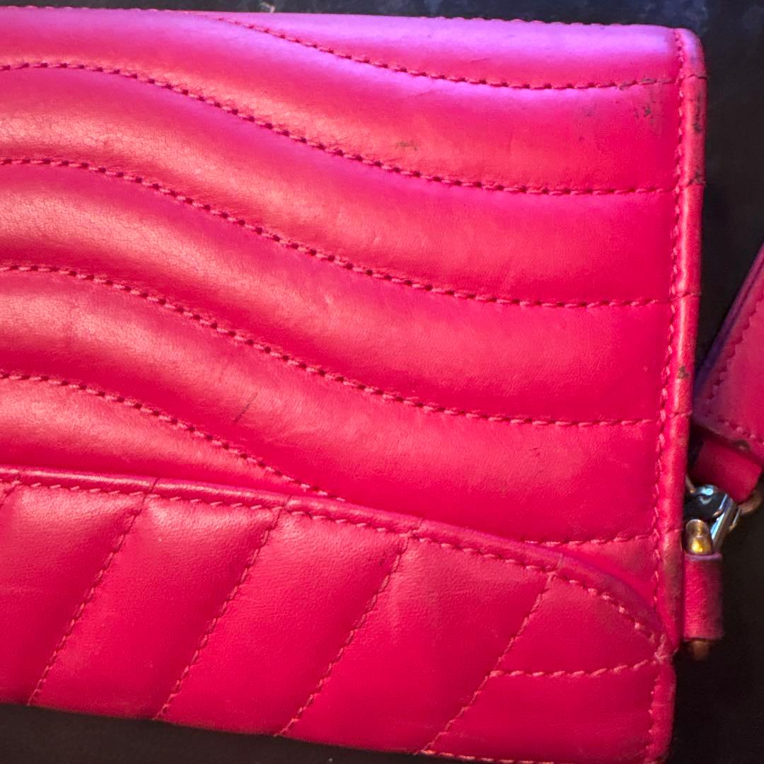 LOUIS VUITTON 二つ折り財布 ピンク