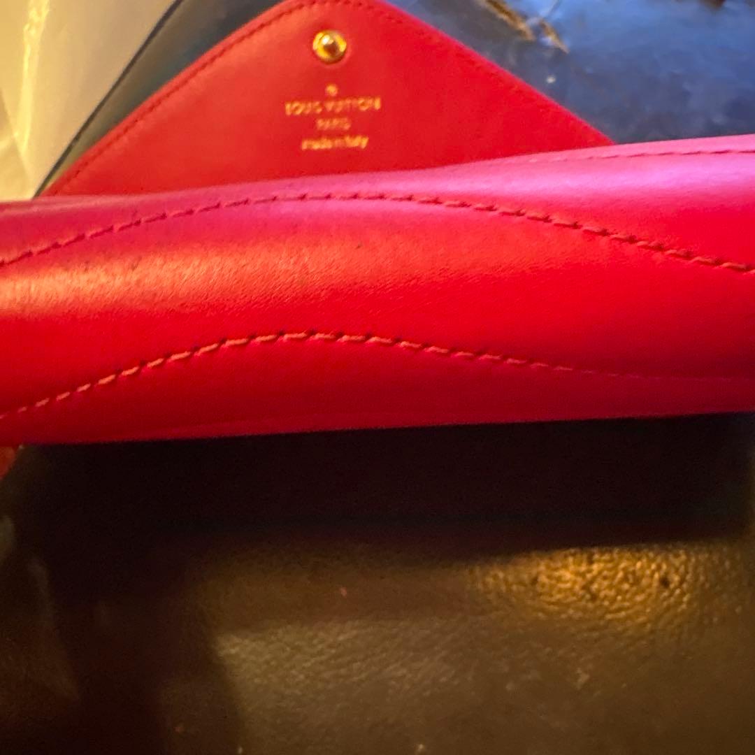 LOUIS VUITTON 二つ折り財布 ピンク