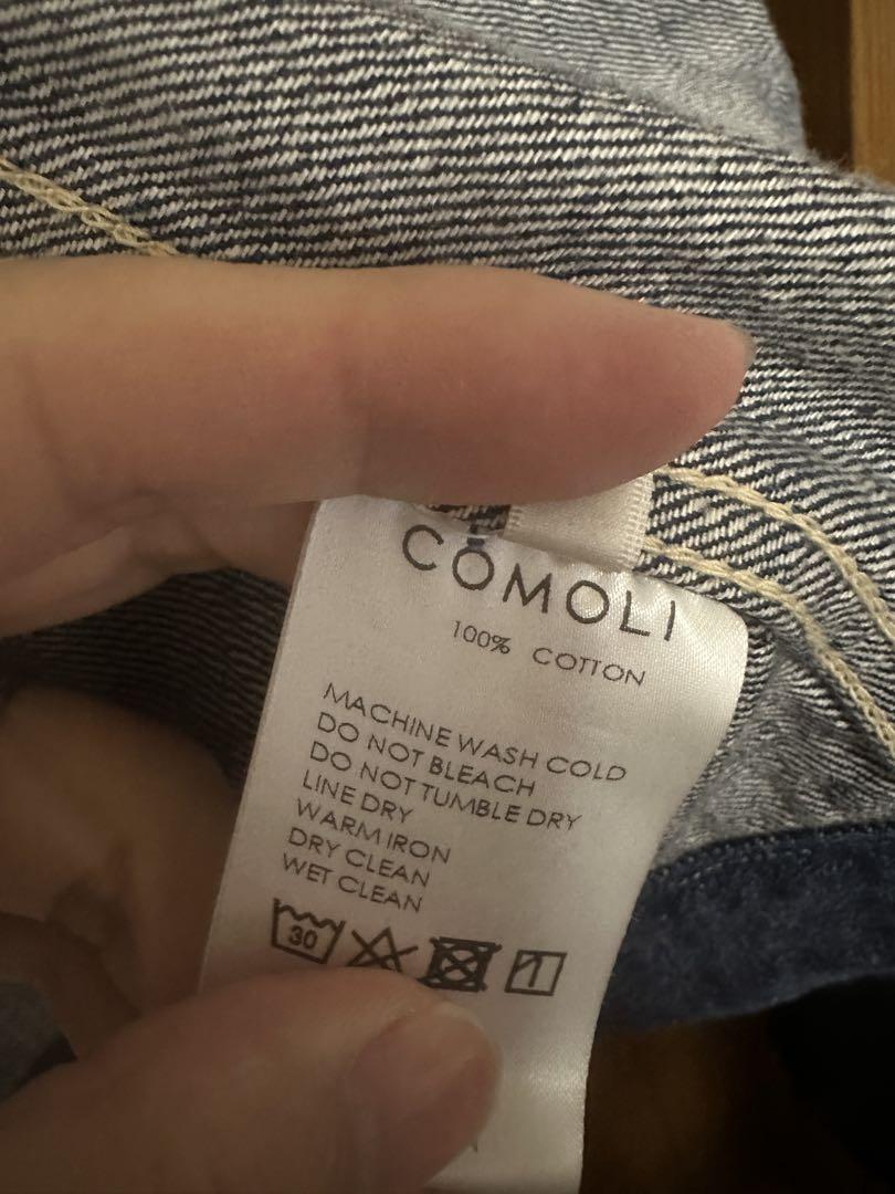 COMOLI comoli デニムジャケット　サイズ3 ネイビー