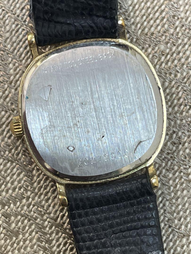 LONGINES ロンジン クオーツ ゴールド文字盤 レディース　時計