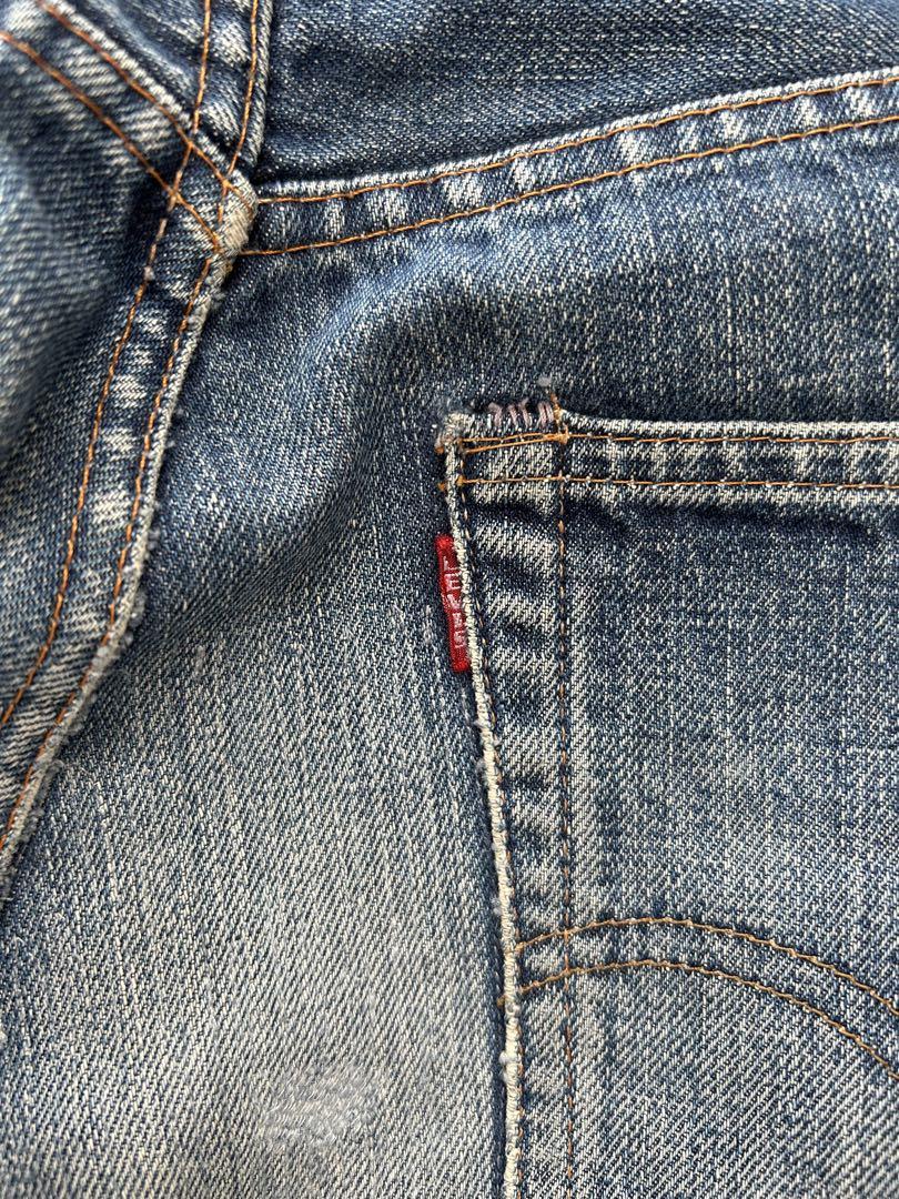 LEVI'S 505 60's70's赤タブ/ビッグE 5刻印TALON42 - メルカリ
